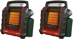 Best 2-pack ground blind heater kit