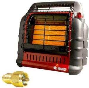 Best ground blind heater is the Mr. Heater Big Buddy
