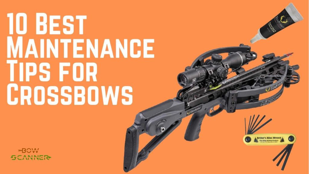Best maintenance tips for crossbows
